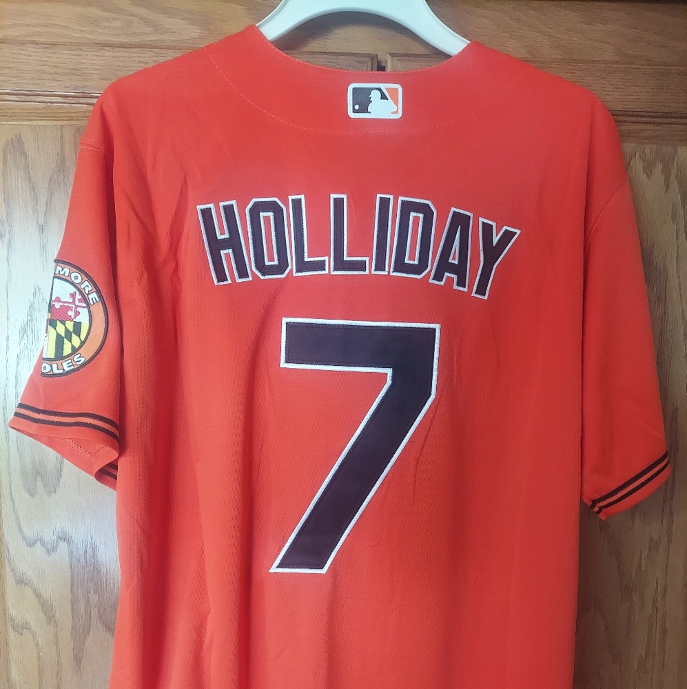 Jackson Holliday #7 Baltimore Orioles 🍊 Stitched Jersey